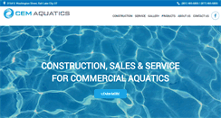 Desktop Screenshot of cemaquatics.com